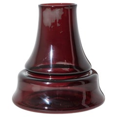"Marco" blown glass vase, designed by Sergio Asti for Salviati, 1962