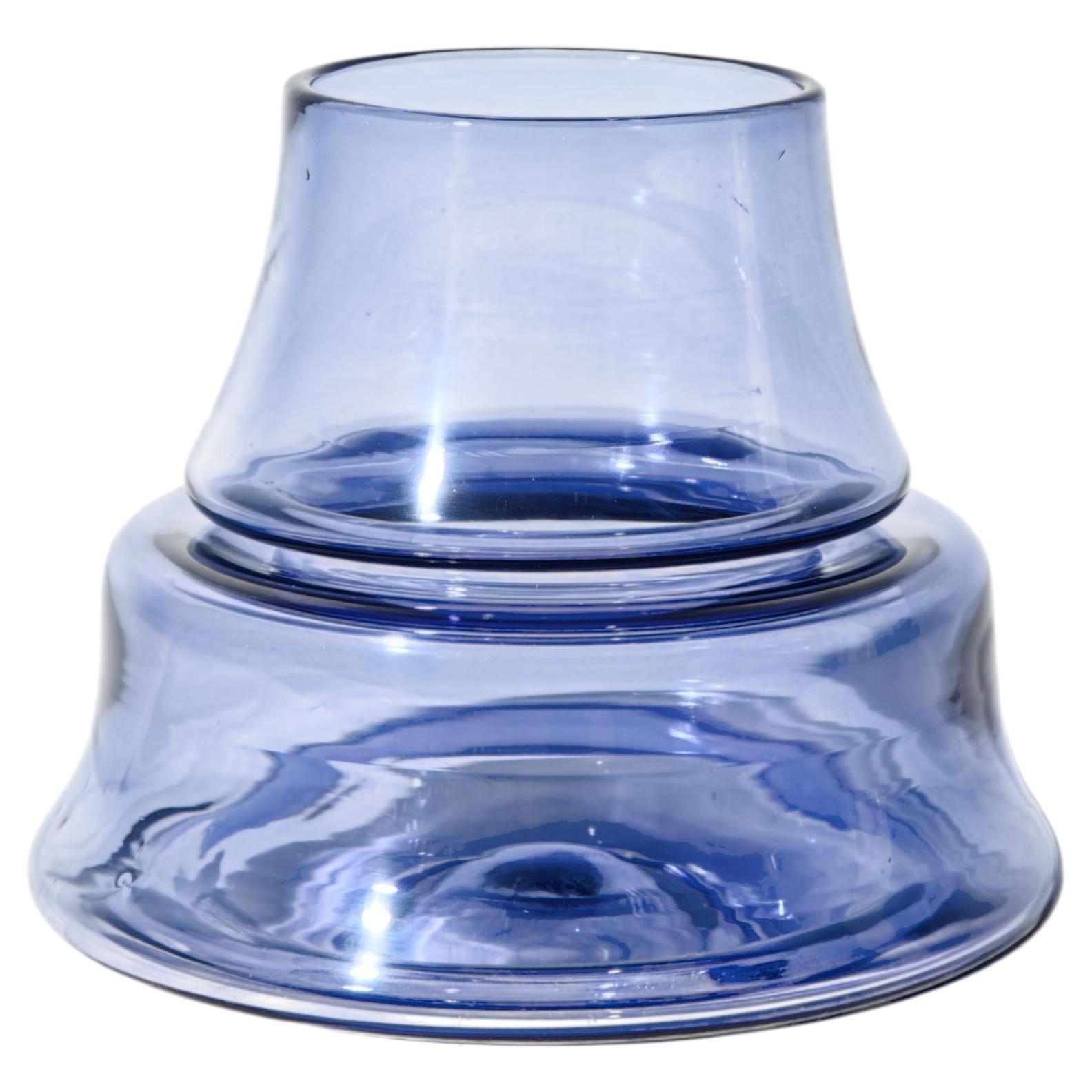 Vaso in vetro soffiato "Marco", design di Sergio Asti per Salviati, 1962