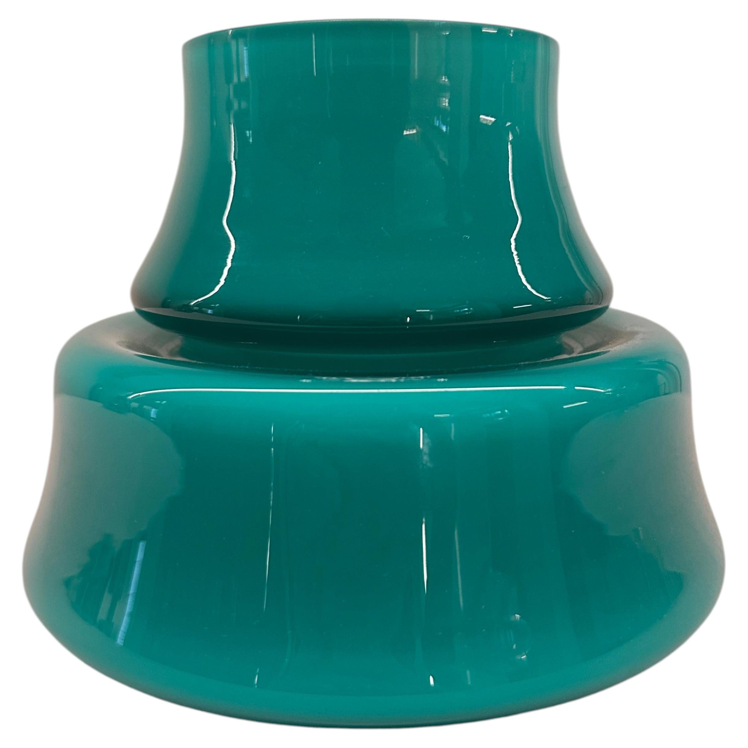"Marco" blown glass vase, designed by Sergio Asti for Salviati, 1962