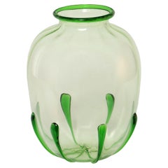 Vittorio Zecchin Vase aus geblasenem Glas - Italien 1920er Jahre