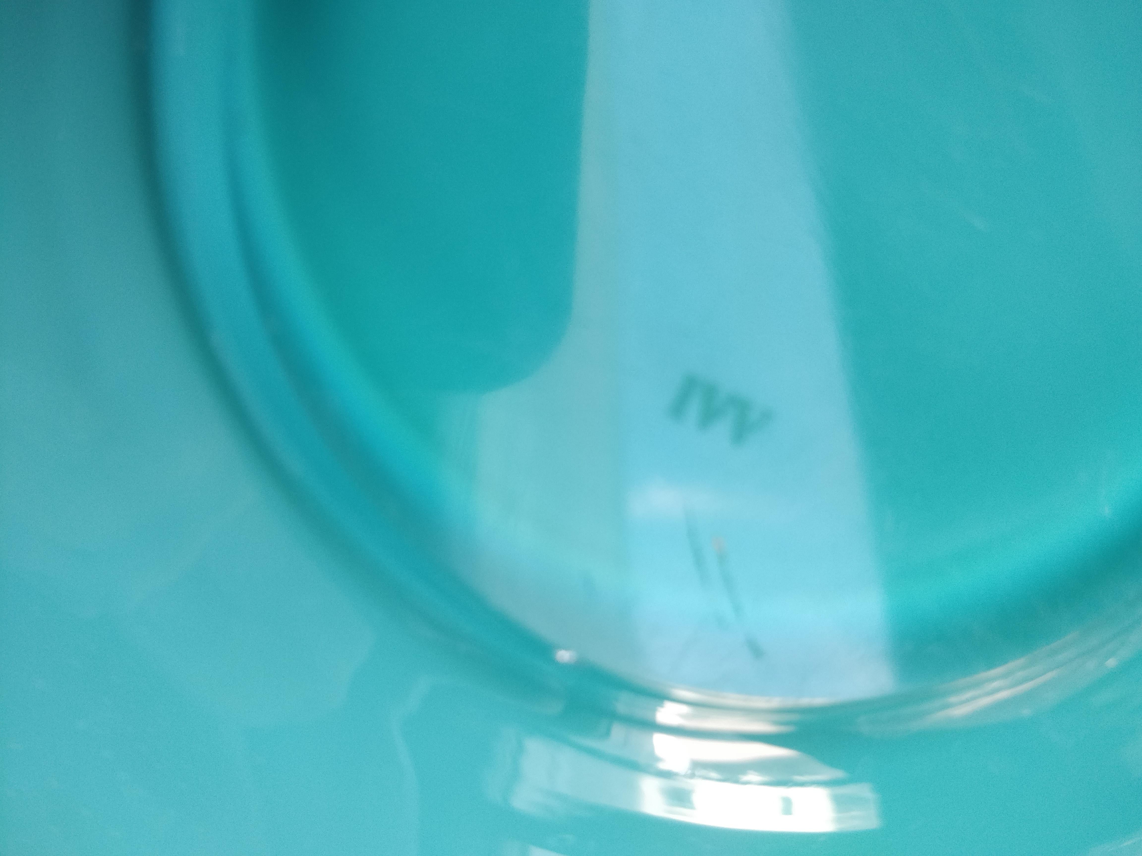 Vase en verre vert par IVV Industria Vetraria Valdarnese, Italie, années 1970 en vente 3