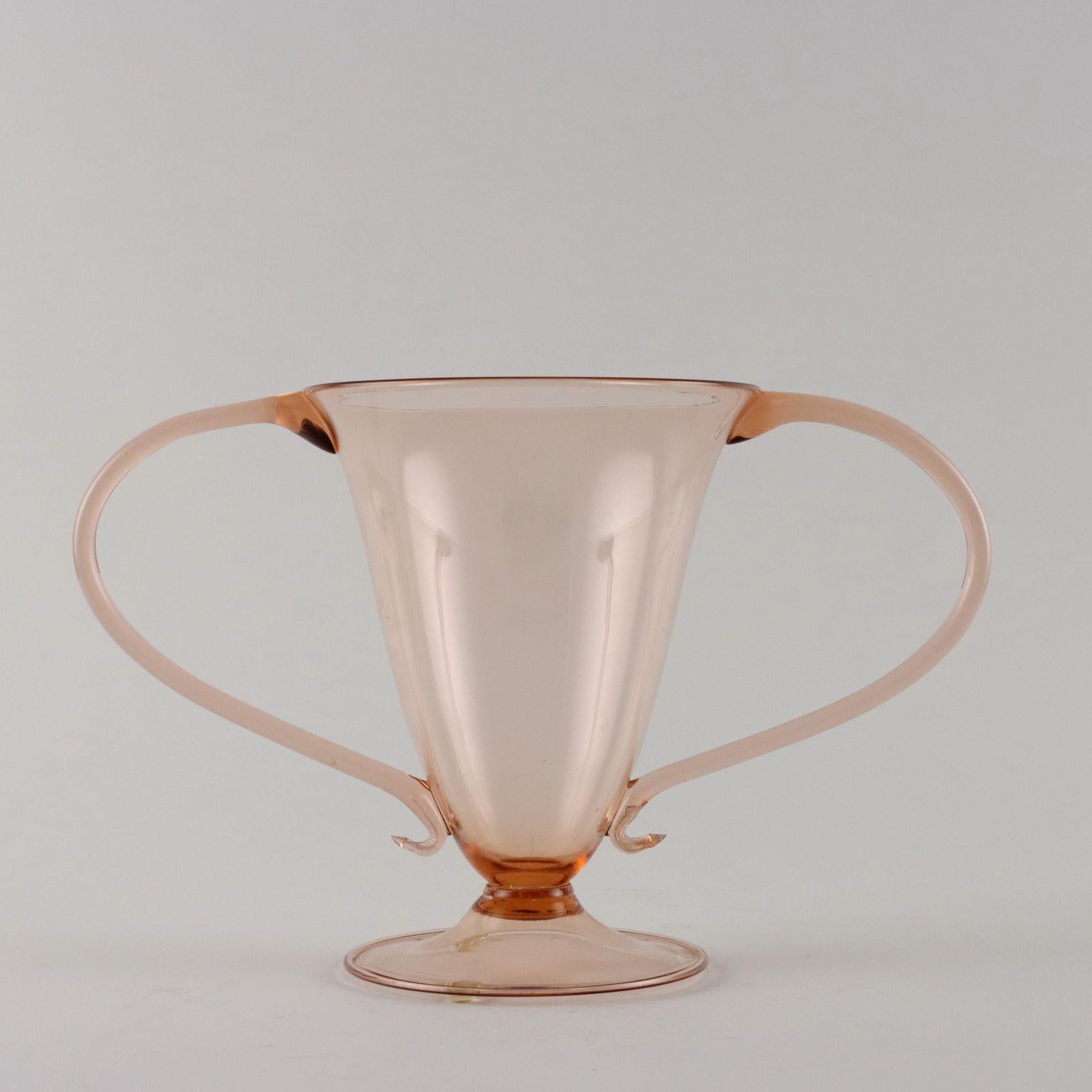 Mid-Century Modern Vittorio Zecchin Libellula Vase - Italy 1920s For Sale