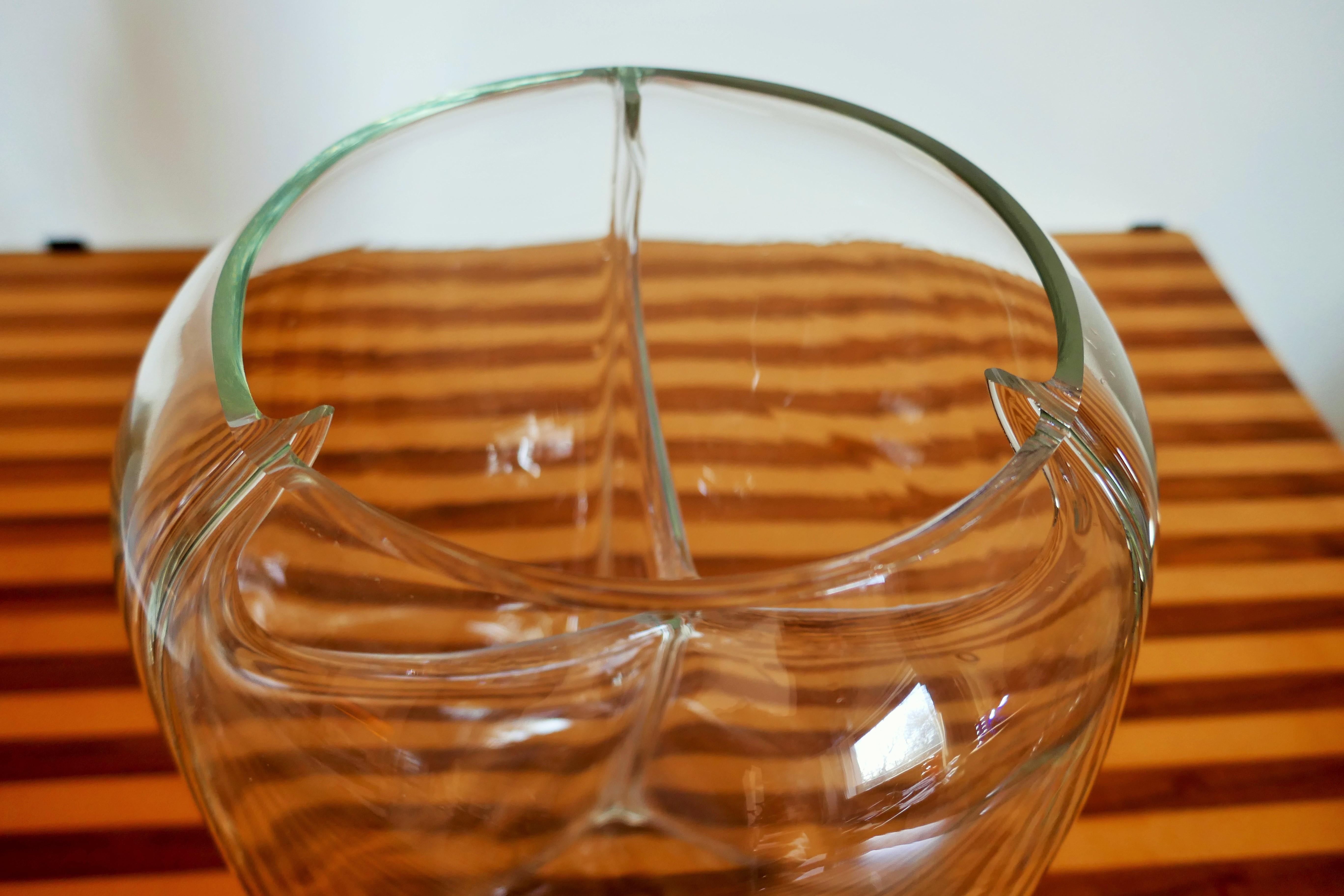 Vetro di Murano Vaso membrana di Toni Zuccheri per VeArt in vendita