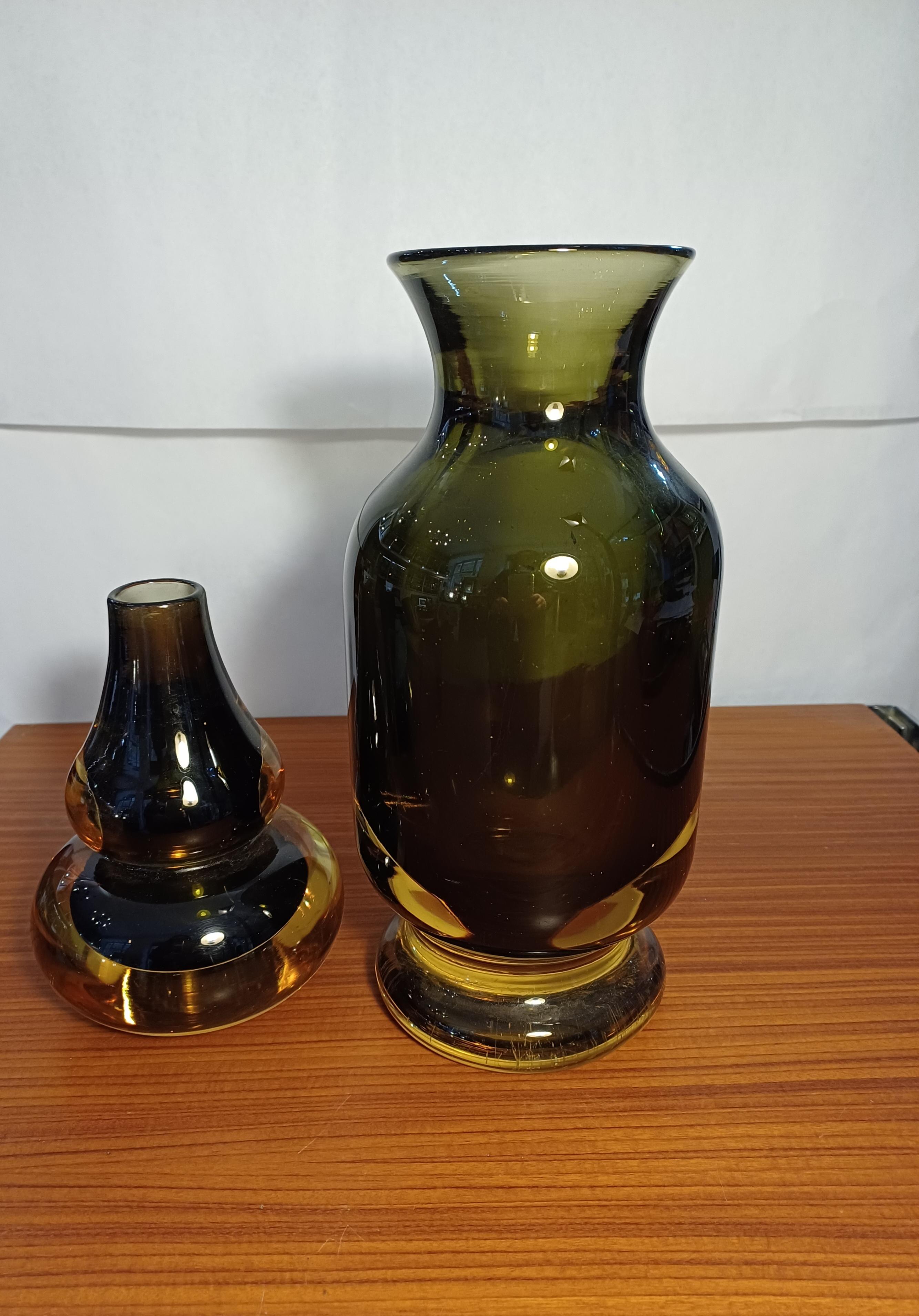 Vase mod. 13752 Mario Pinzoni  Seguso Art Glass  Italy For Sale 5