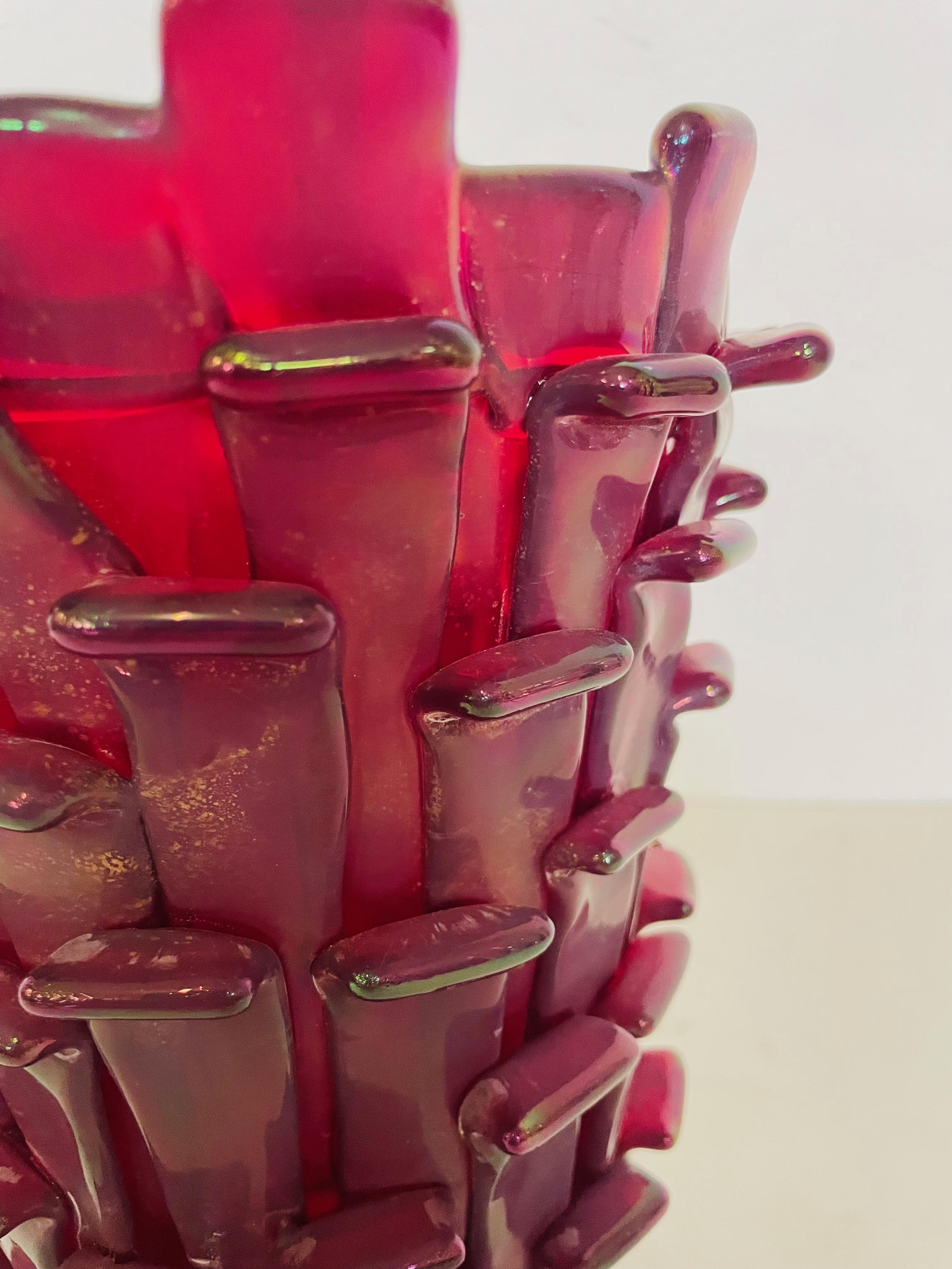 Vaso modello Ritagli, produzione Venini, Designer Fulvio Bianconi im Angebot 3