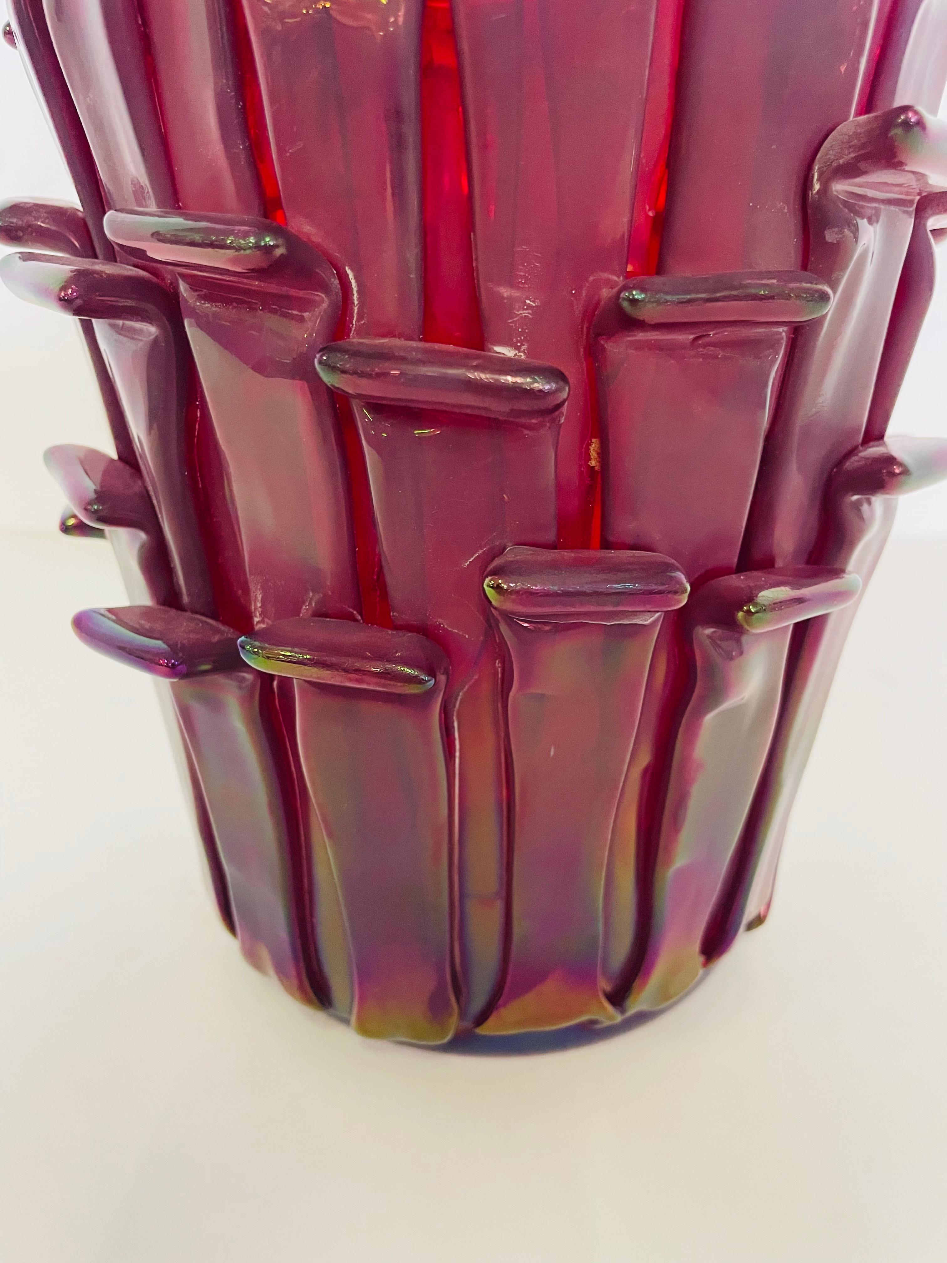 Vaso modello Ritagli, produzione Venini, Designer Fulvio Bianconi im Angebot 4