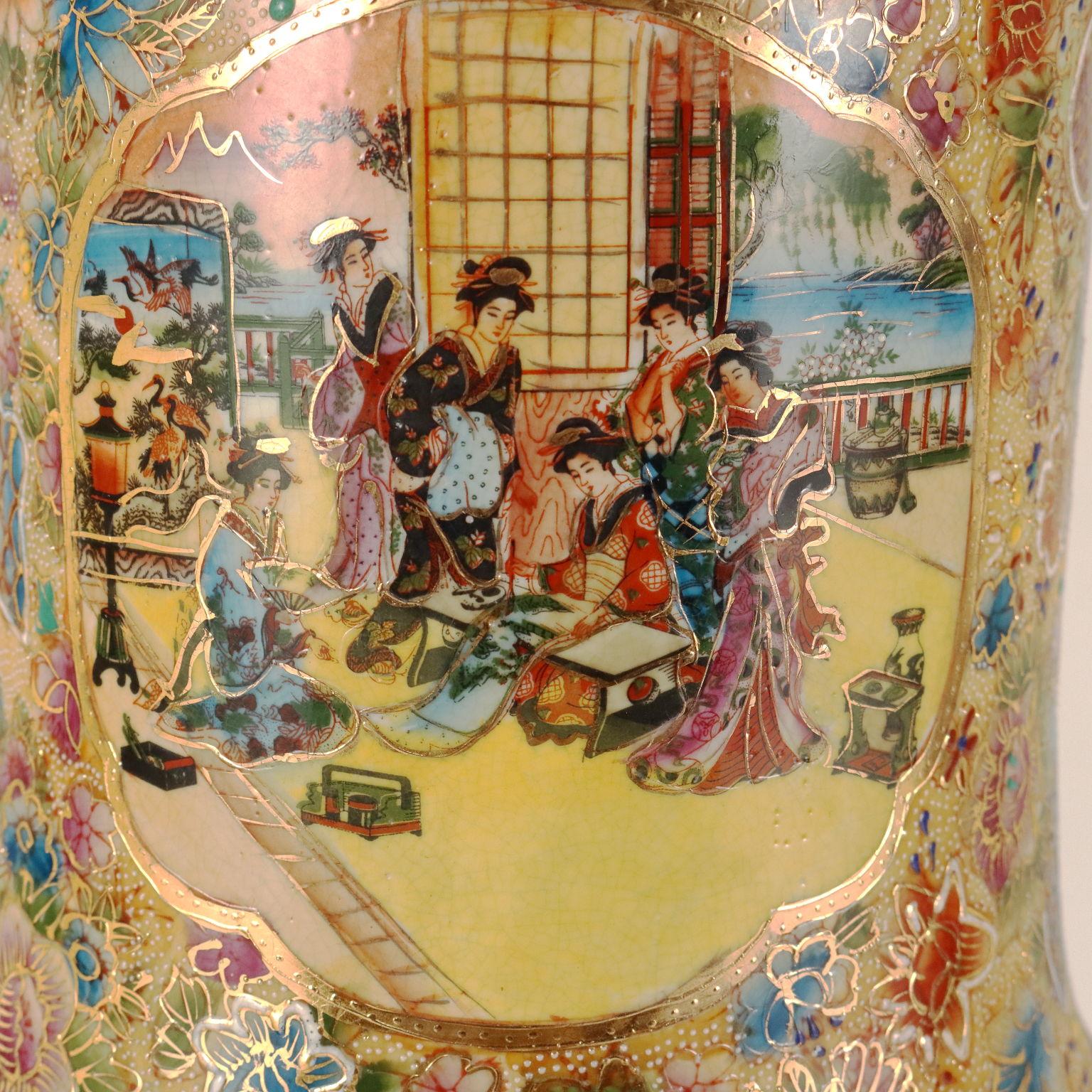 vase satsuma made in china