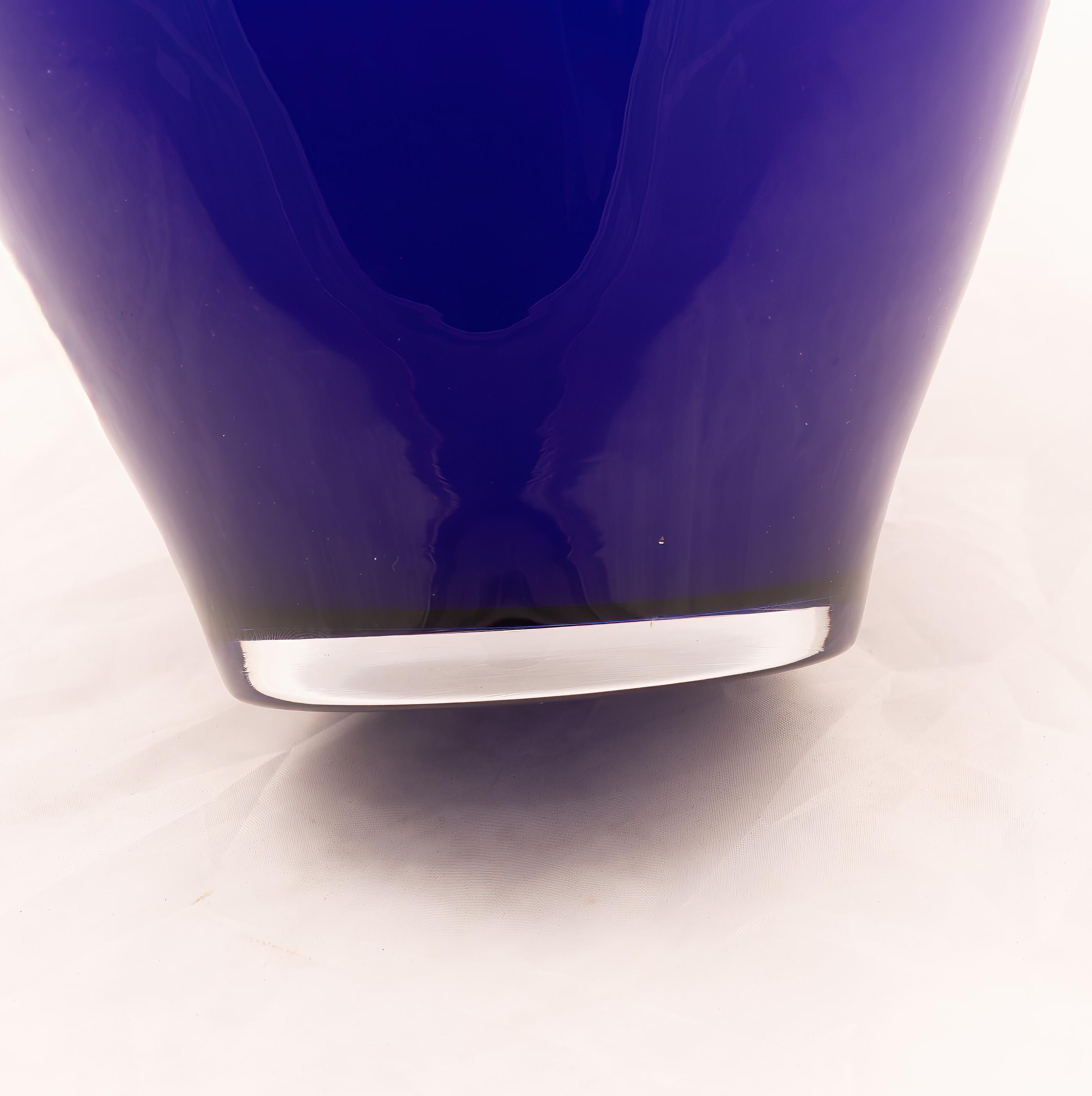 Italian Vase in the style of Carlo Moretti, 1970s For Sale