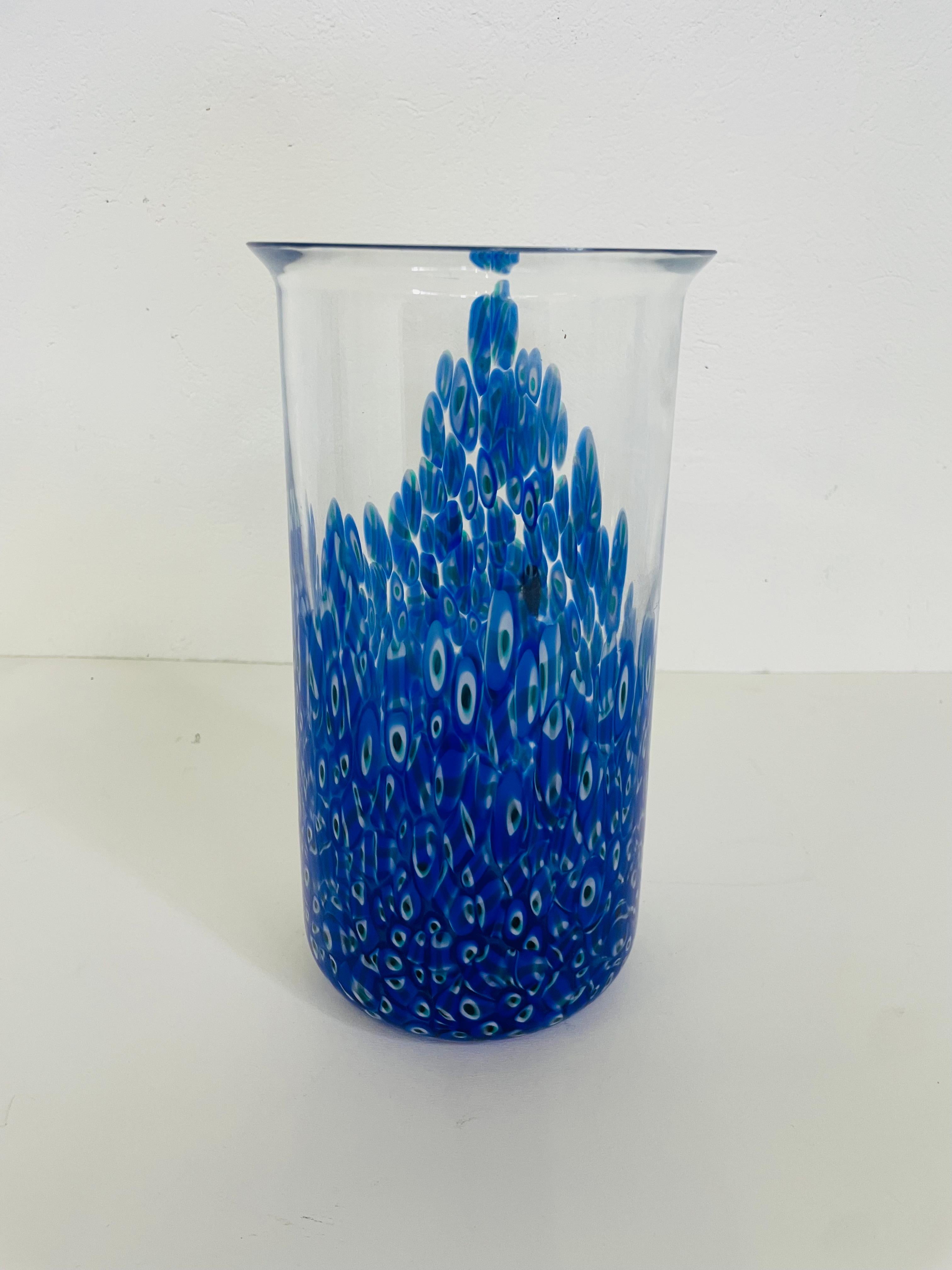 Neverrino vase by Gae aulenti for Vistosi In Excellent Condition For Sale In Busnago, IT