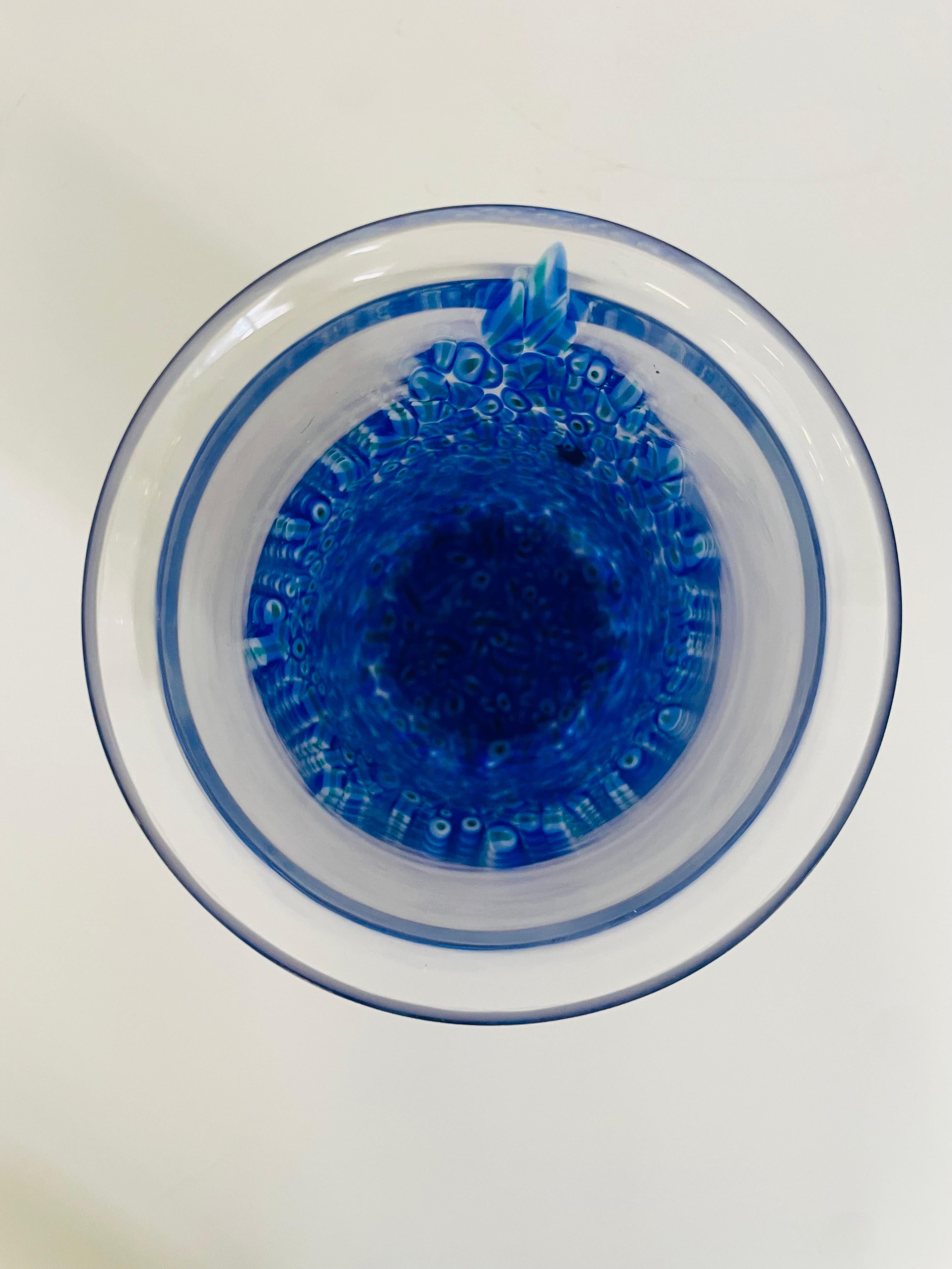Late 20th Century Neverrino vase by Gae aulenti for Vistosi For Sale