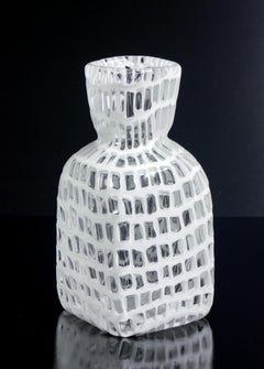 Vaso "Occhi" design Tobia SCARPA per VENINI in vetro soffiato. Murano, 2012