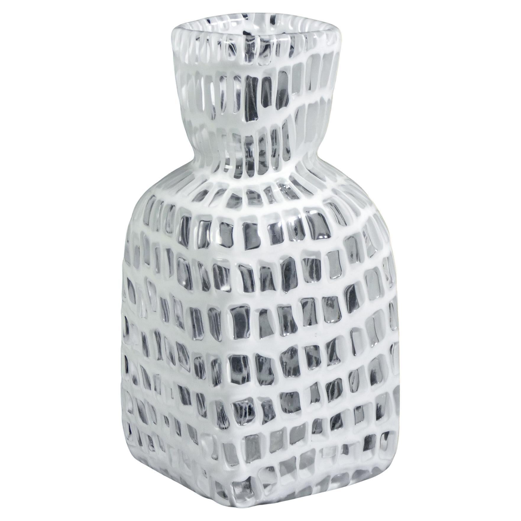 Vaso "Occhi" design Tobia SCARPA per VENINI in vetro soffiato. Murano, 2012