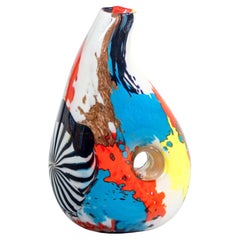 Vase "Oriente", Entwurf von Dino MARTENS für Aureliano TOSO. Murano, 1950er Jahre