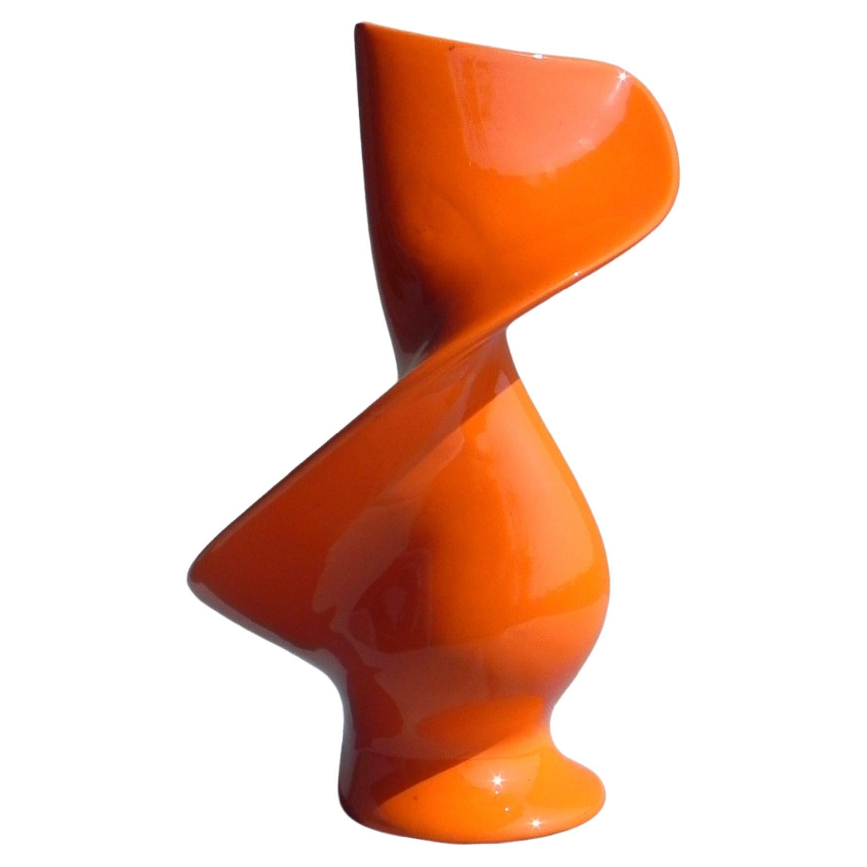 flower vase, space age style For Sale