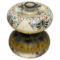 Vintage Vaso Pesaro in ceramica di Molaroni disegno rinascimentale