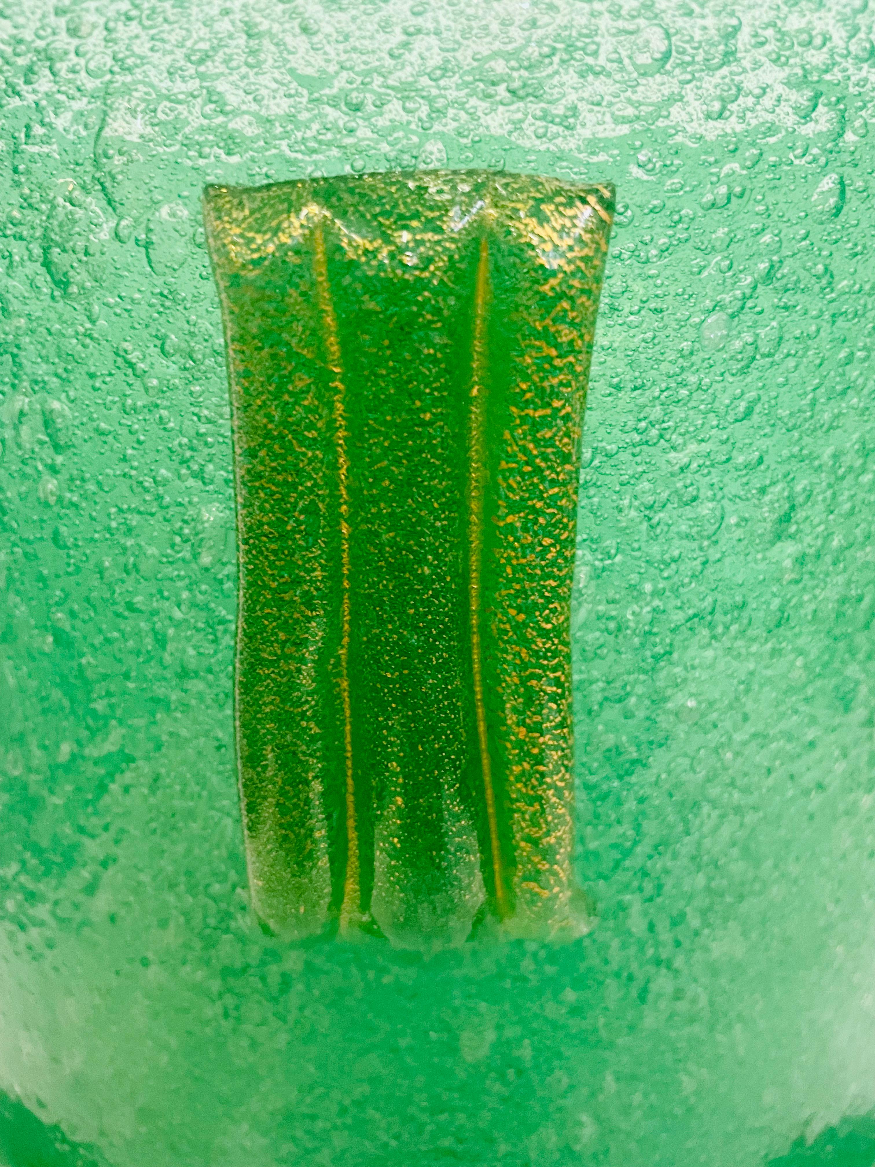 Vase Pulegoso de Napoleone Martinuzzi pour Venini en vente 4