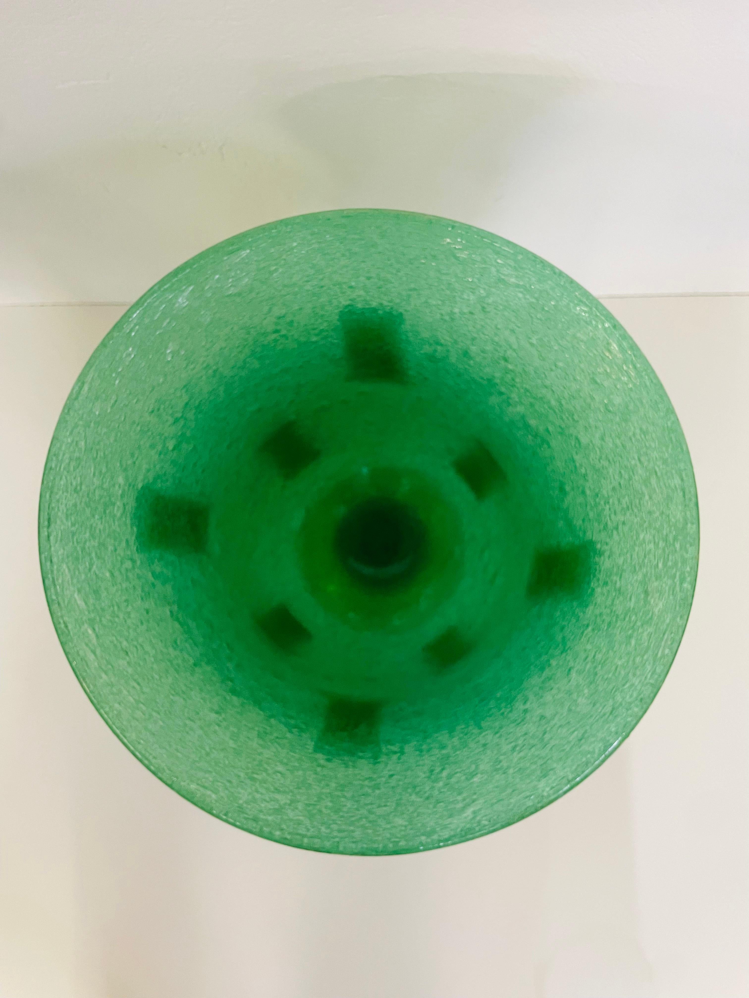Vase Pulegoso de Napoleone Martinuzzi pour Venini en vente 1