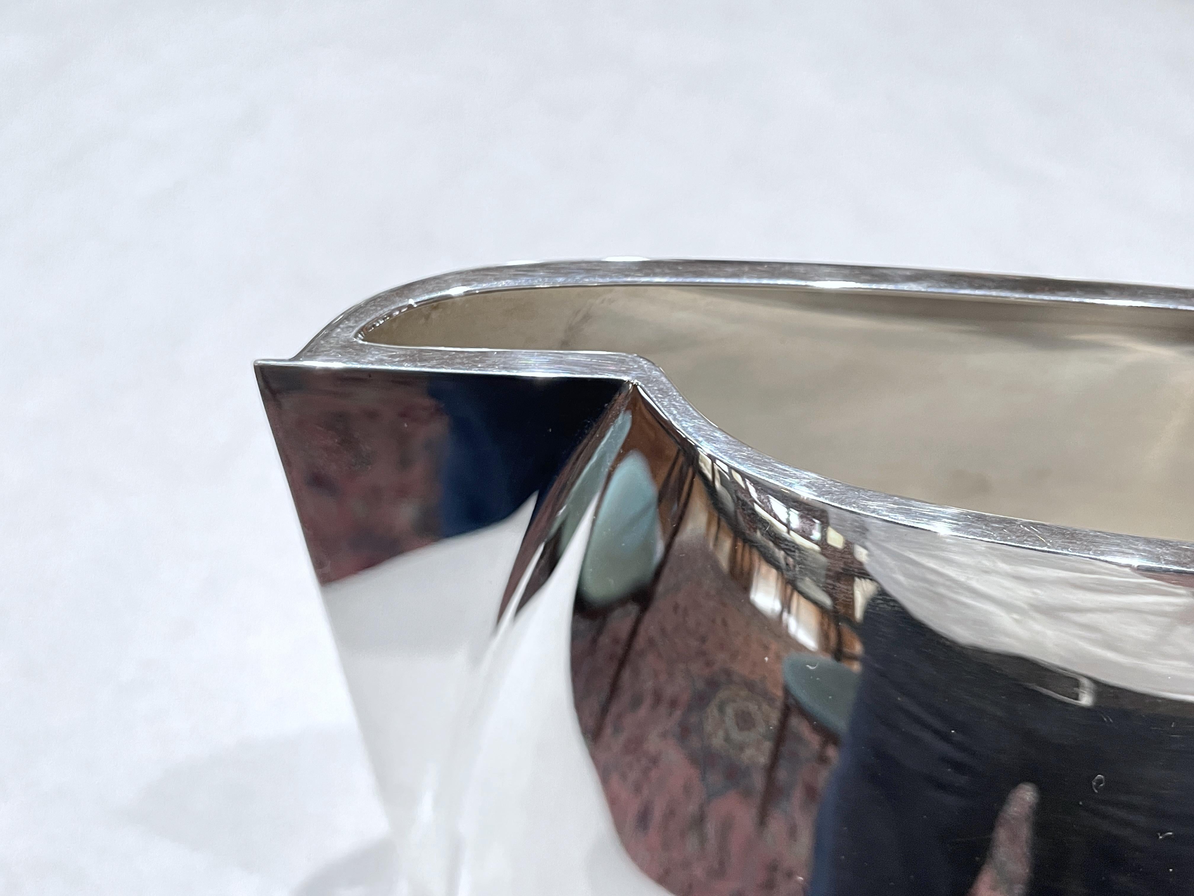 Vaso Quadro grande De Vecchi Milano 1935 in argento sterling 925 in vendita 5