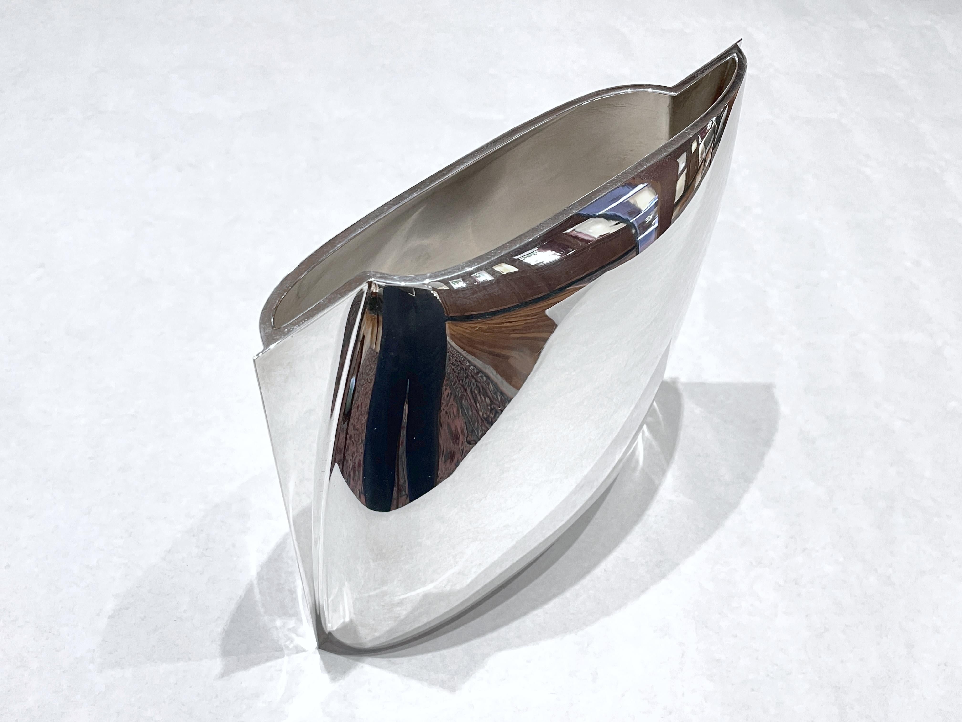 Vaso Quadro grande De Vecchi Milano 1935 in argento sterling 925 in vendita 6