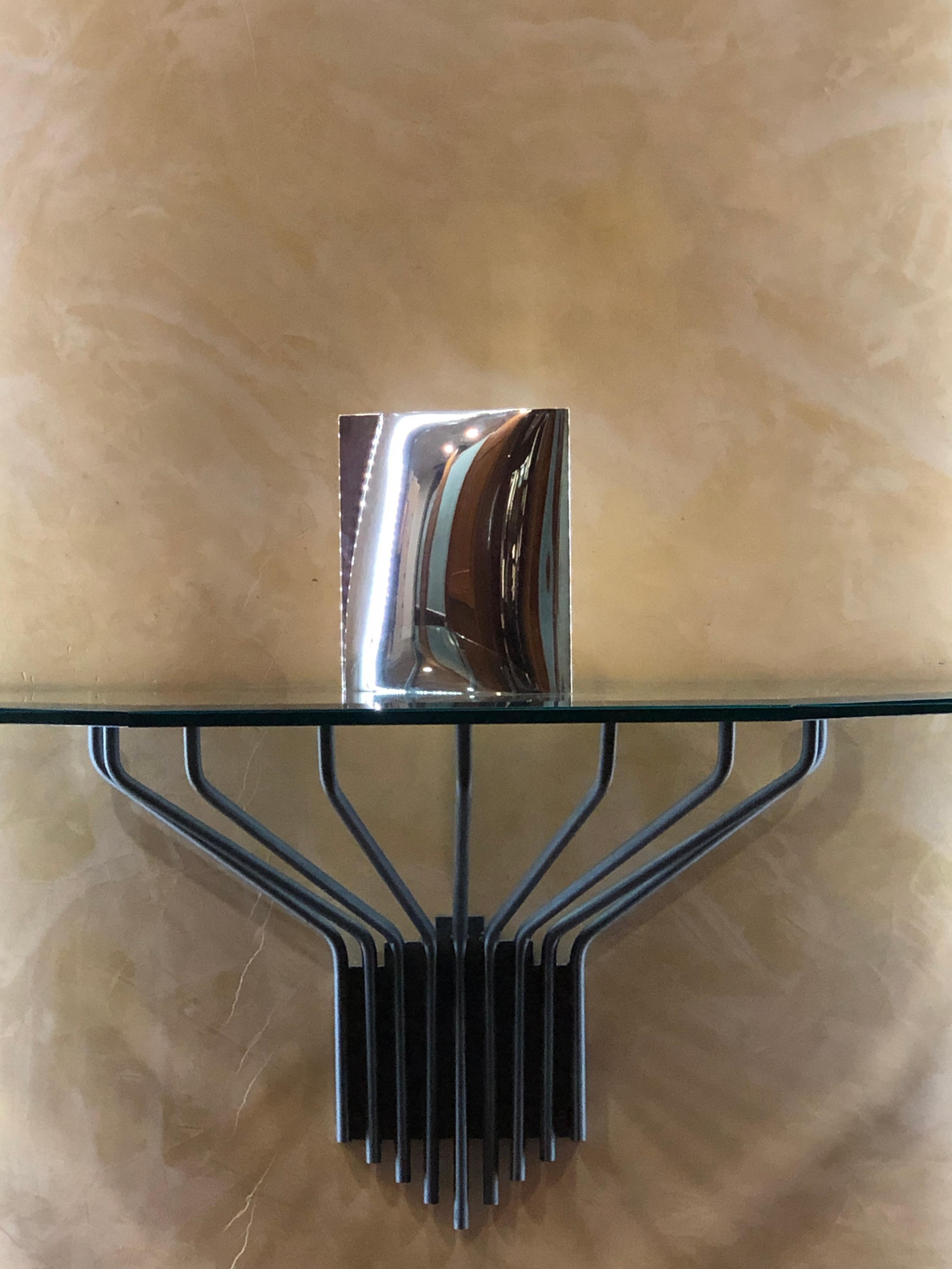 Vaso Quadro grande De Vecchi Milano 1935 in argento sterling 925 in vendita 8