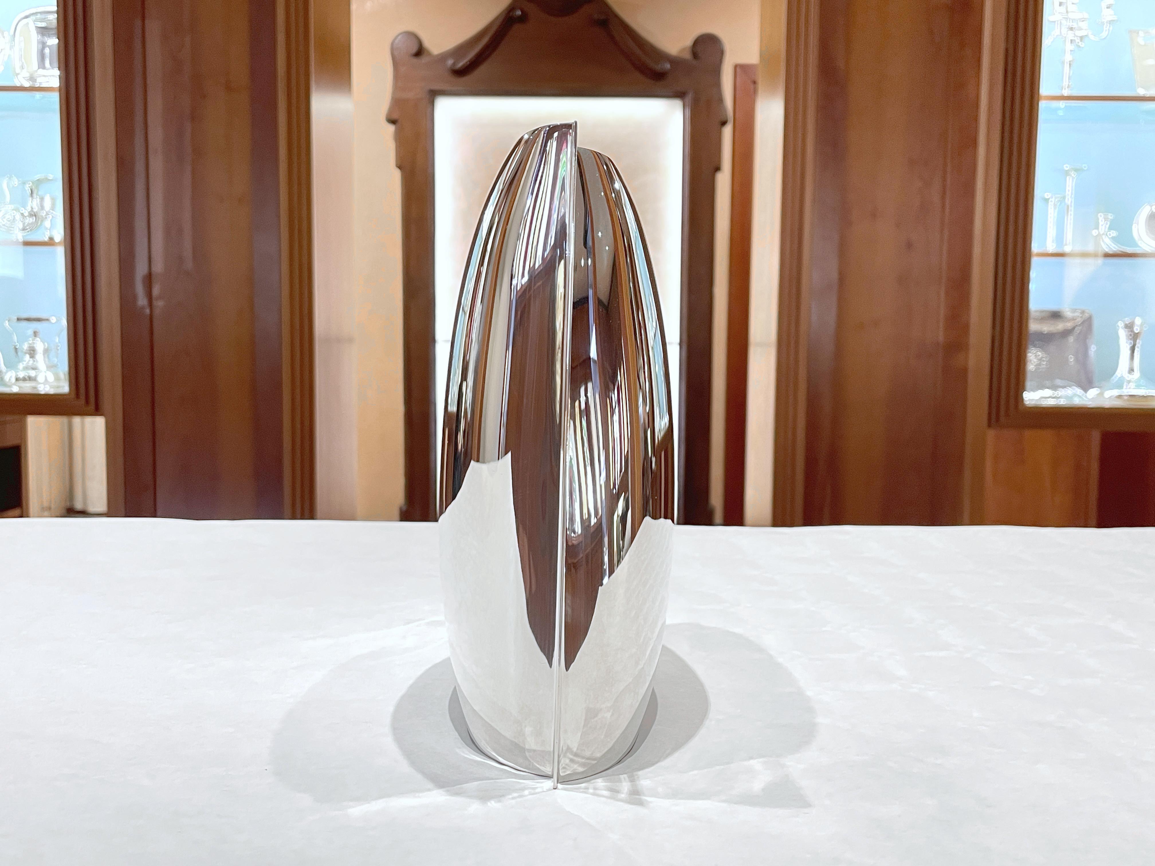 Vaso Quadro grande De Vecchi Milano 1935 in argento sterling 925 in vendita 1