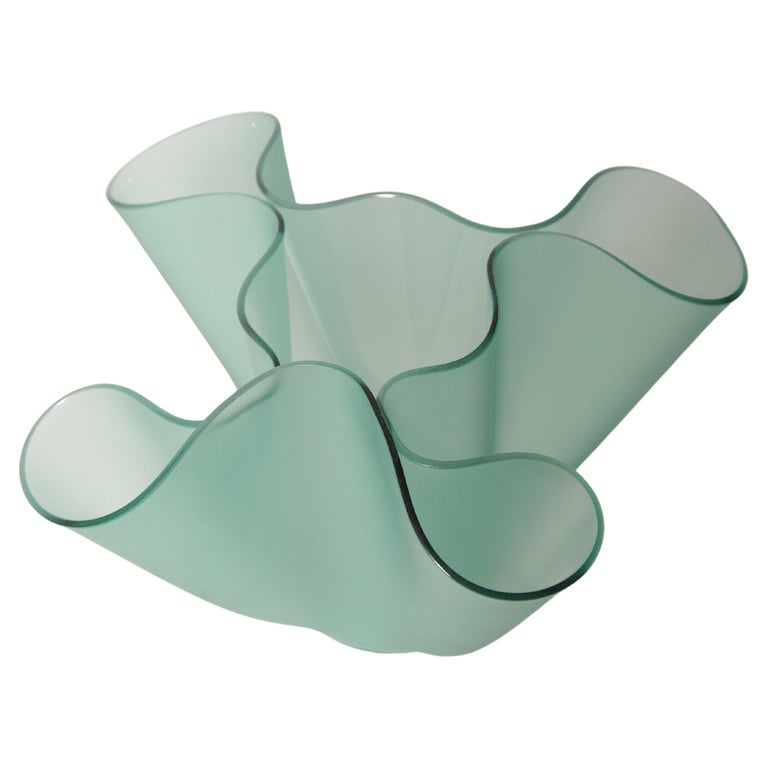 Pietro Chiesa A Cartoccio Vase for Fontana Arte, Italy 1930s For Sale