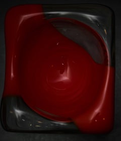 Vaso scultura S468 in vetro di Murano, design di Carlo Nason per AV Mazzega