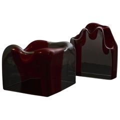 Jarrón escultura S468 en cristal de Murano, diseño de Carlo Nason para AV Mazzega