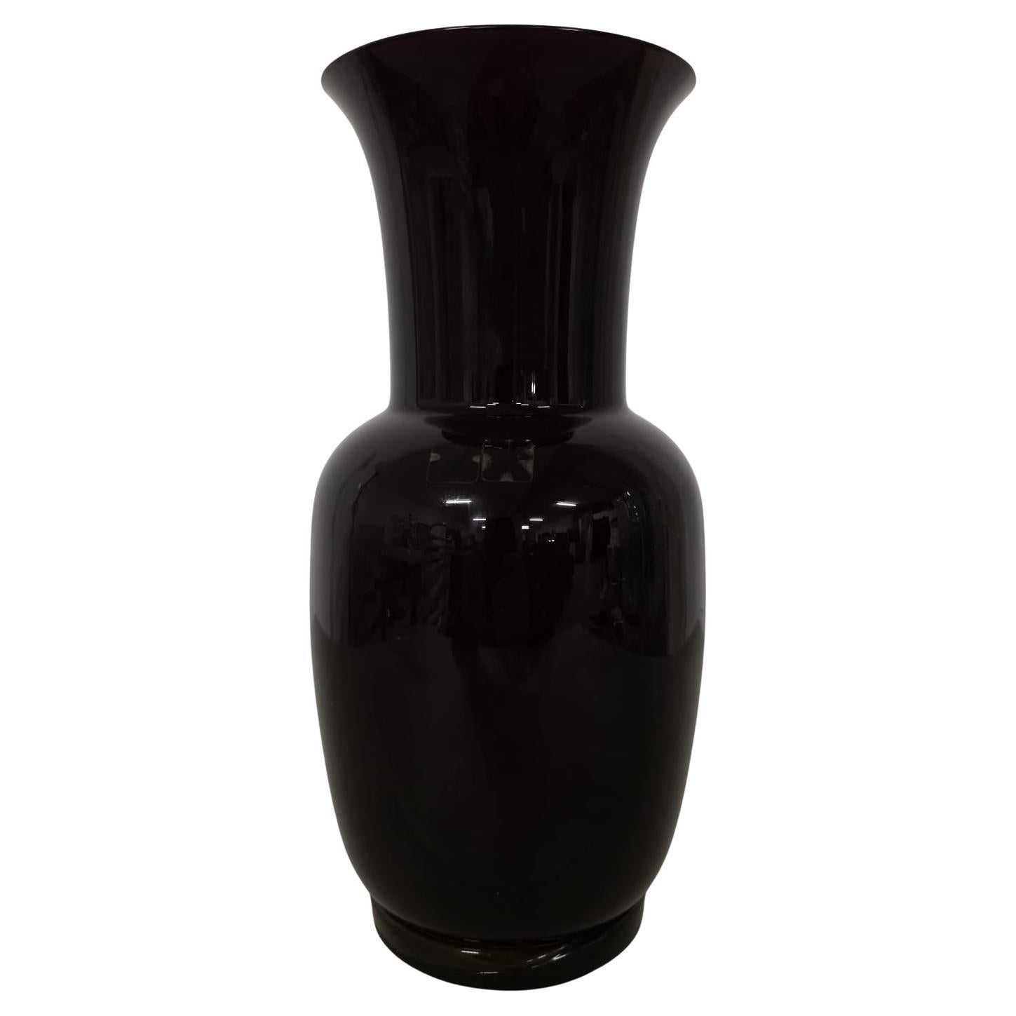 Venini Opalini series vase 1983