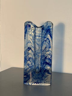 Solifleur-Vase aus Murano-Glas der Marsberger Glaswerke