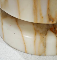 Calcatta Marble Trash Jar by Angelo Mangiarotti, Italy, 1968, Mid-Century