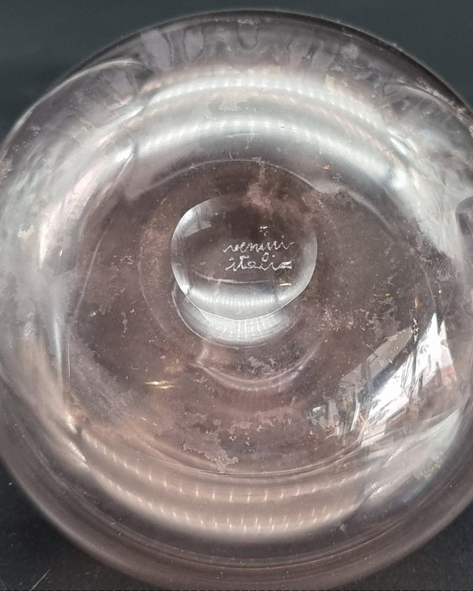 Jarrón Venini de cristal de Murano - firmado 