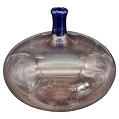 Venini Murano glass vase - signed "Venini Italia," ca. 1960s-70s.