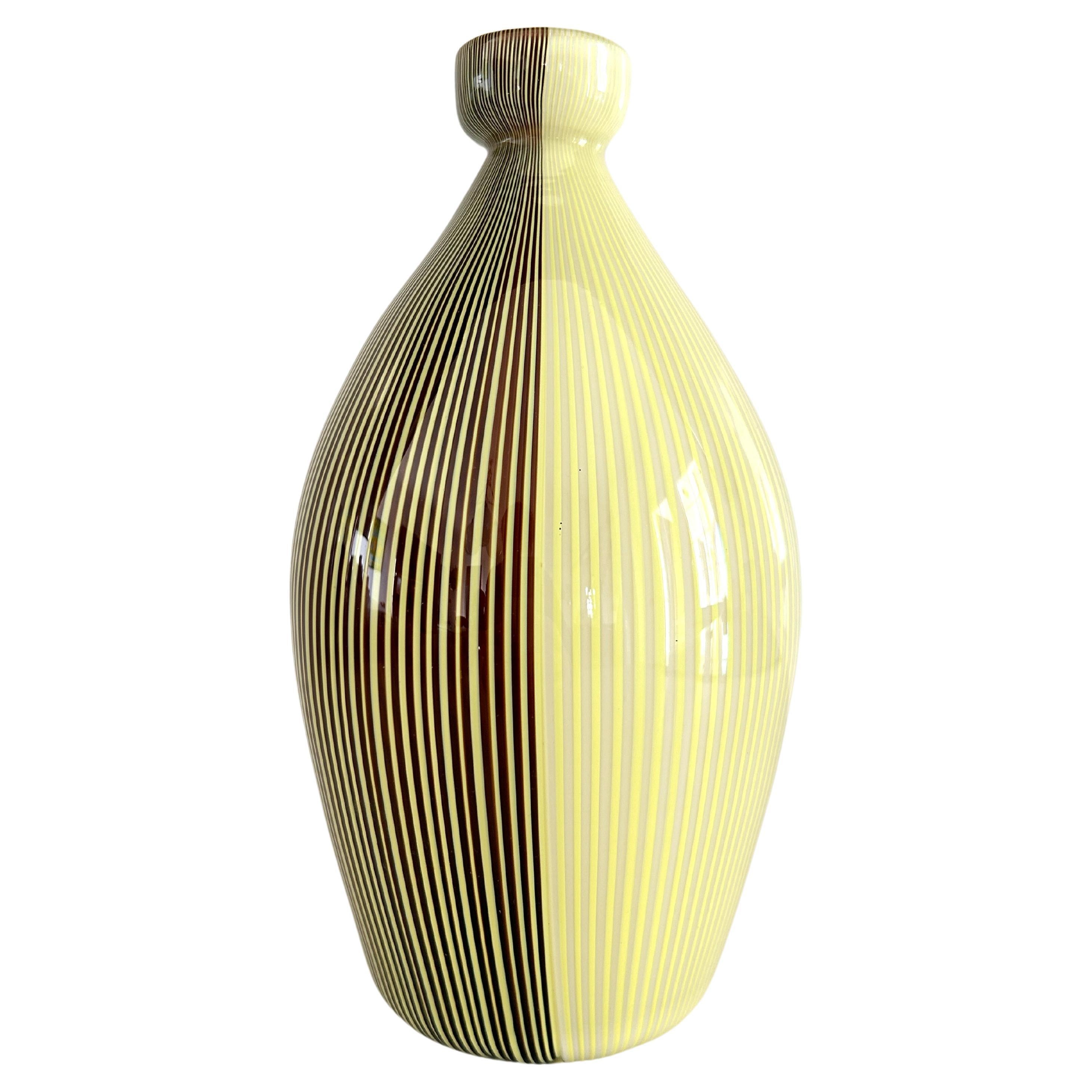 Venini "Shiny Fabric" Vase by Carlo Scarpa and Paolo Venini