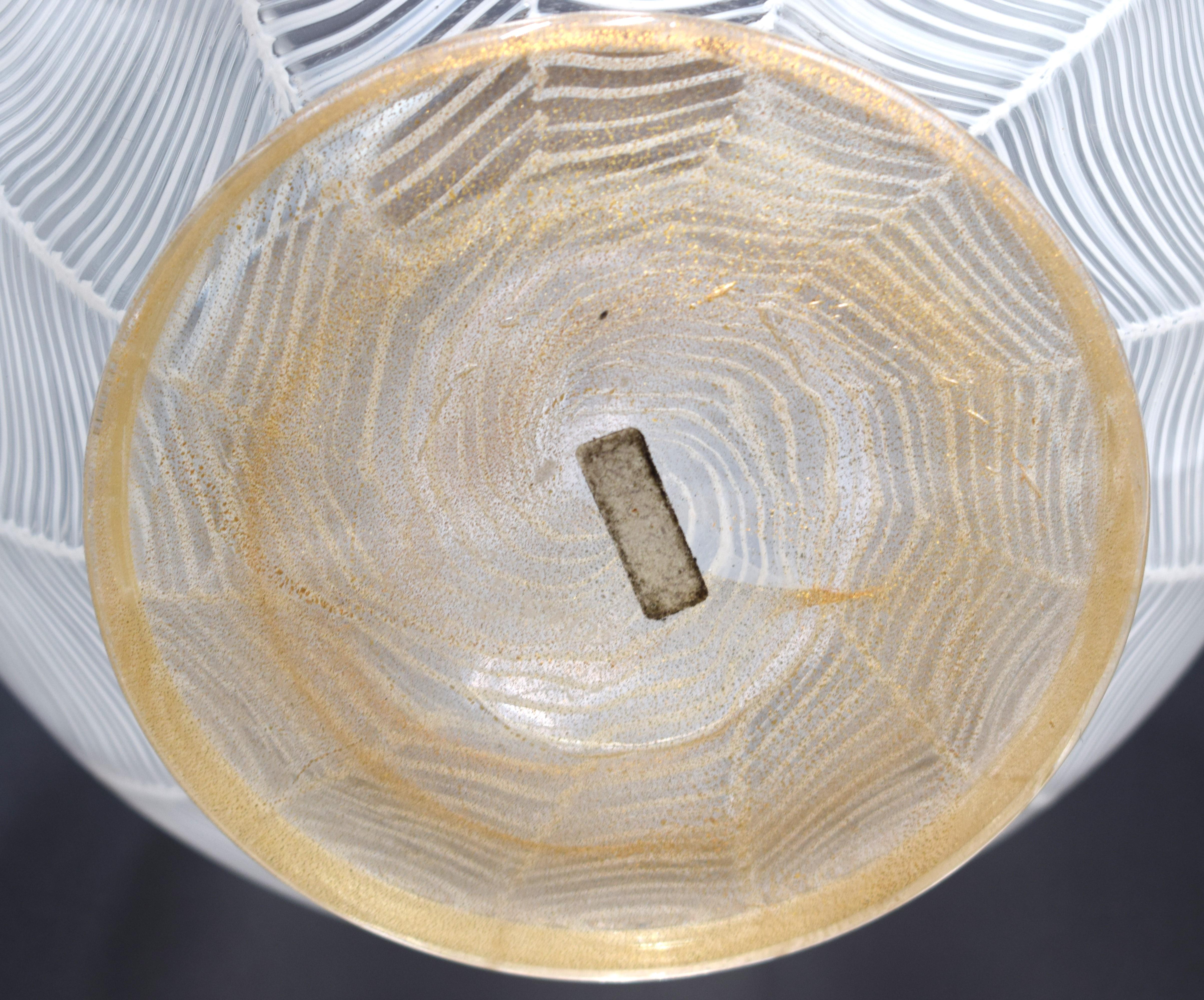 Vetro Vaso Zanetti, Murano, anni '70. in vendita