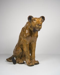 Lionne en colère