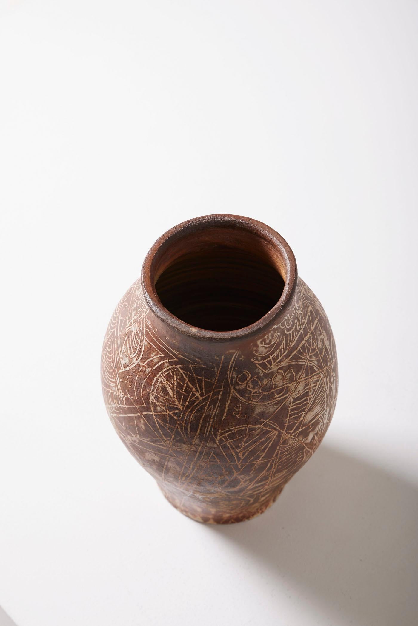 20th Century Vassil Ivanoff vase For Sale