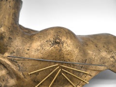 Vassilialis TAKIS Evidencia magnética 1983 Escultura de bronce, 1991