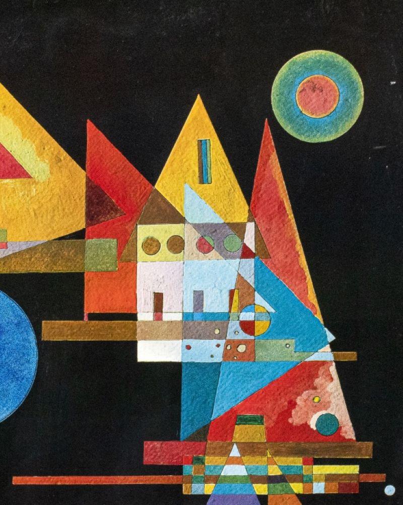 Mouvement esthétique Affiche encadrée Vassily Kandinsky en vente