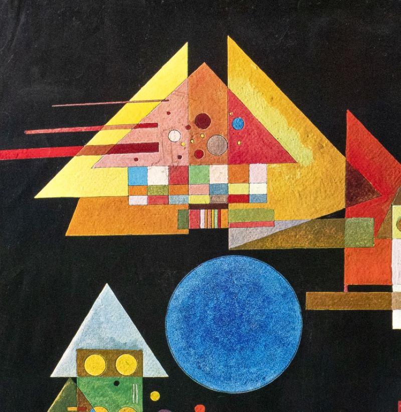 Vassily Kandinsky Framed Poster In Good Condition For Sale In New York, NY