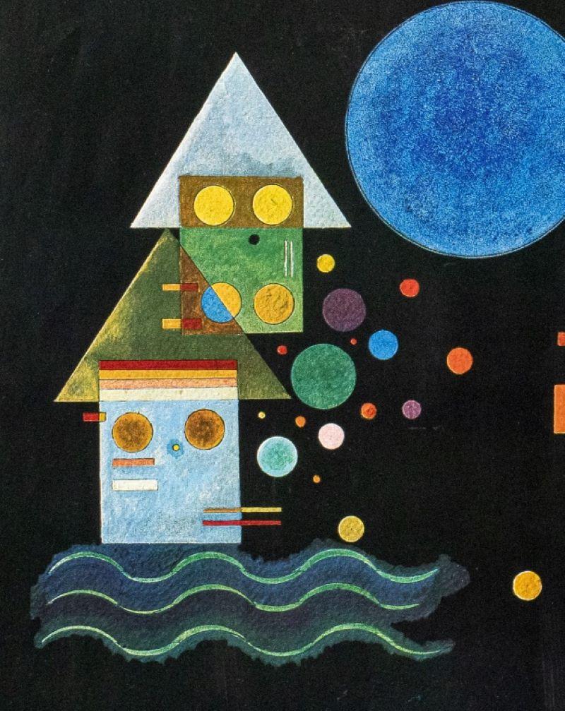 20th Century Vassily Kandinsky Framed Poster