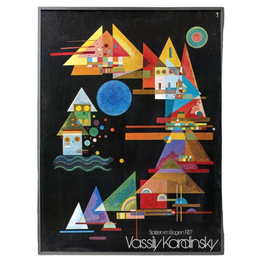 Gerahmtes Poster von Kandinsky, Vassily im Angebot