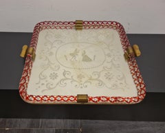 Vassoio Ercole Barovier anni 40'