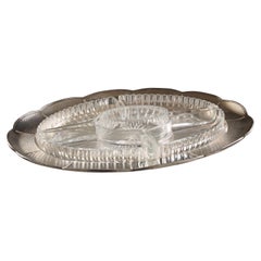 Vassoio in Argento 925 R&S Garrard Londra Inghilterra 1948