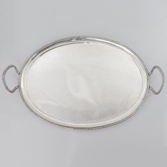 Plateau en argent, asserteur Zuan Piero Grappiglia, Venise, XVIIIe siècle