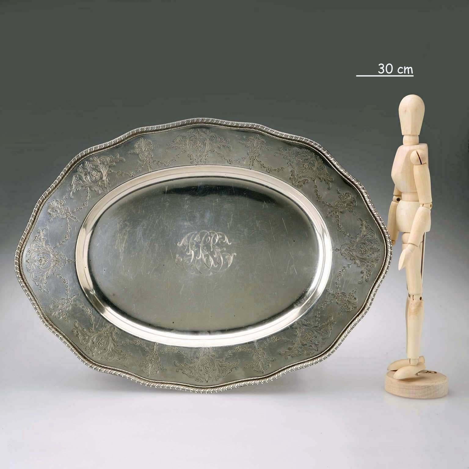 Vassoio in Argento Sterling Frank M. Whiting & Co U.S.A. Primi '900 (Sonstiges) im Angebot