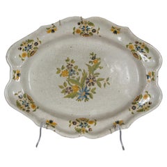 Antique Majolica tray, Lombardy 19th century