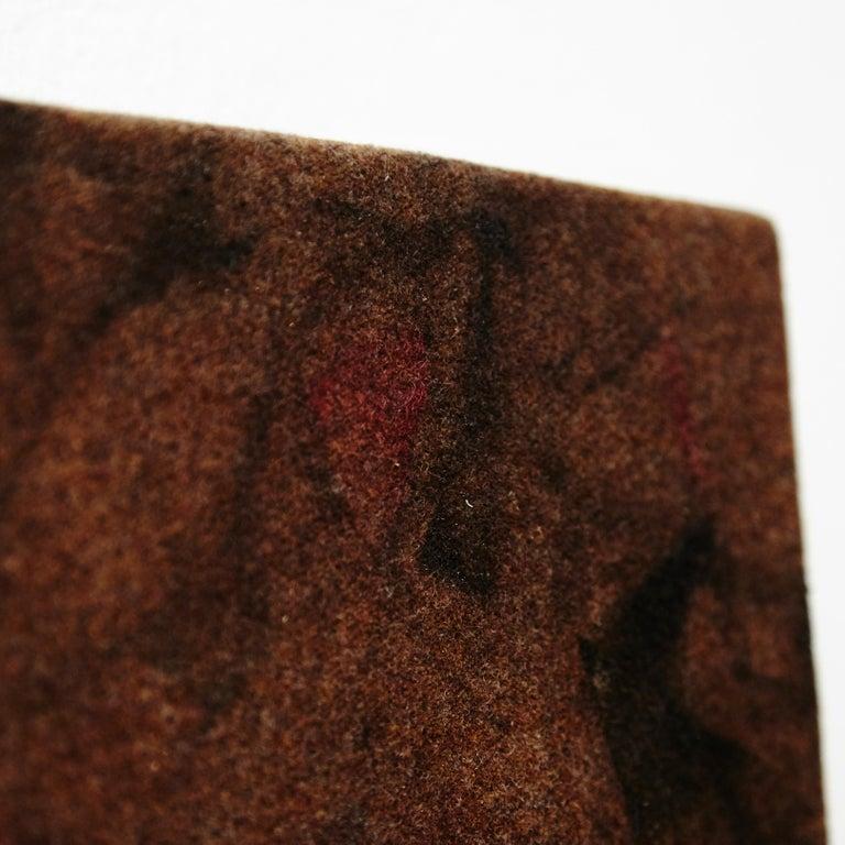 Vastian Peinture abstraite contemporaine Tissu et Wood, 2010 en vente 2