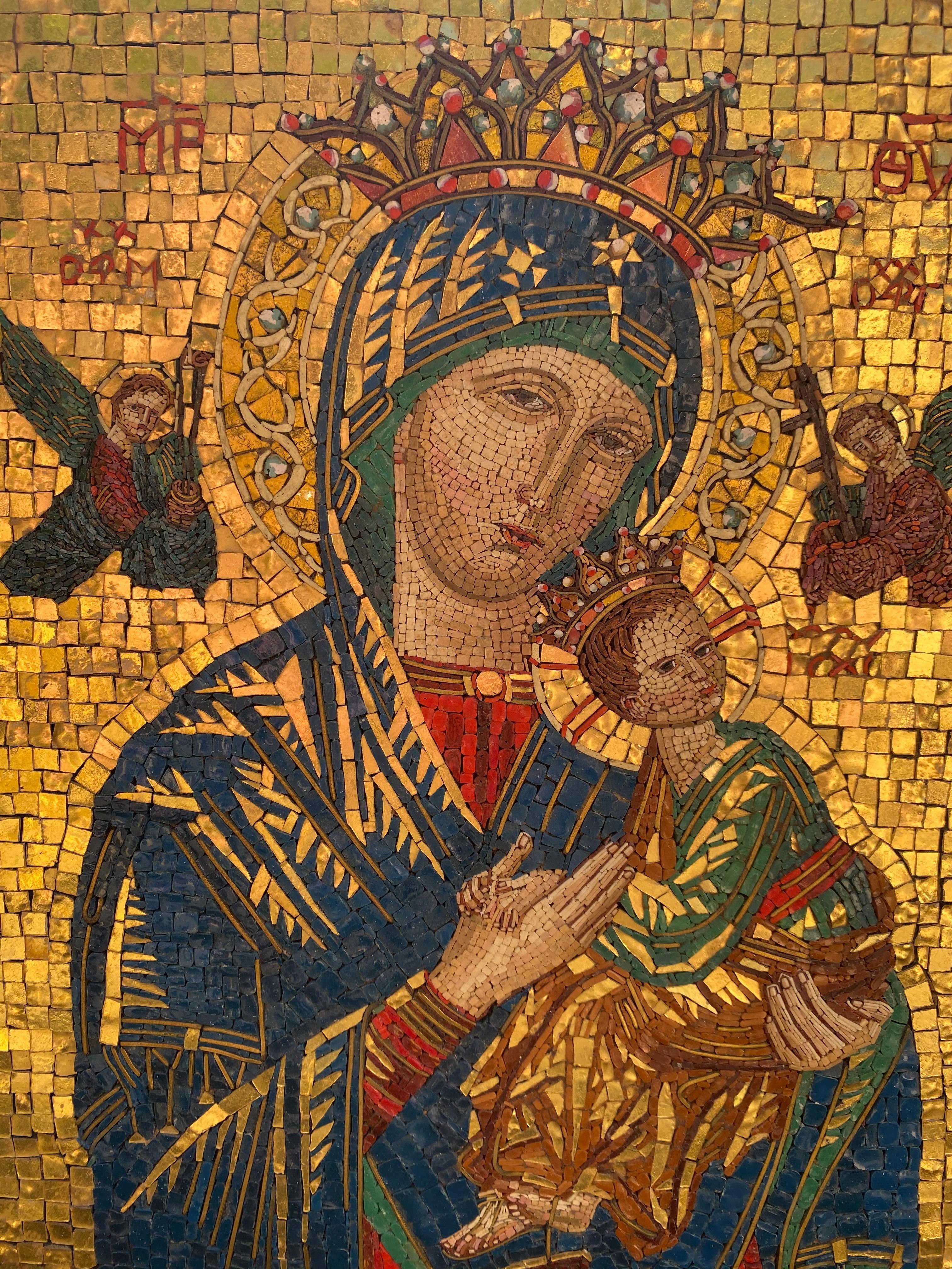 An original Vatican Micro-Mosaic of 