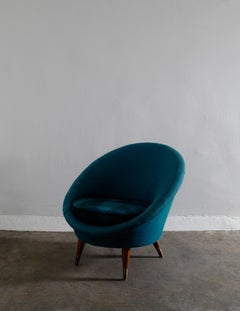Vatne "Florida" Easy Egg Chair Produced in Norway, 1950s